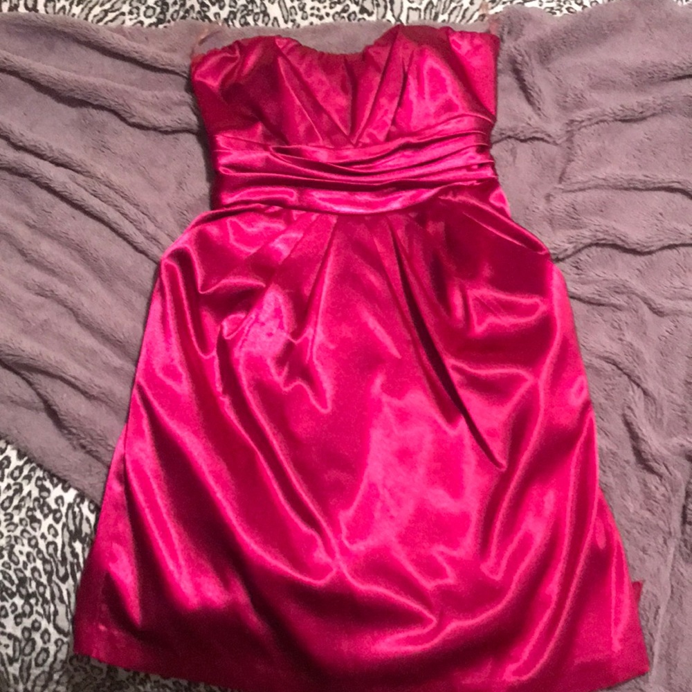Magenta Cocktail Dress 👗